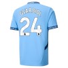 Goedkope Manchester City Gvardiol 24 Kids Thuistenue 2024-25